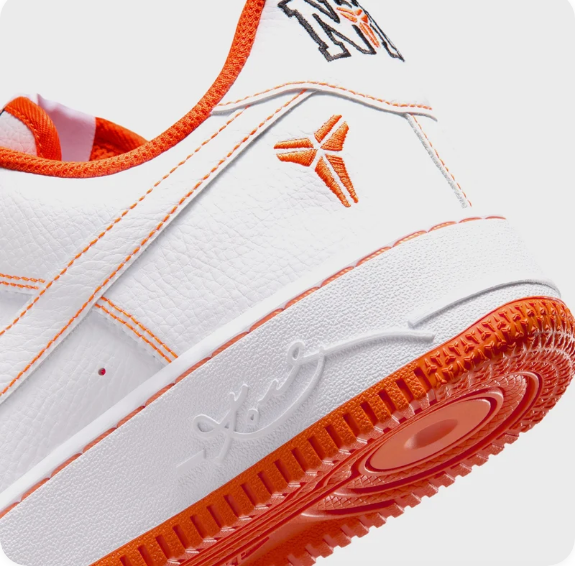 Nike Air Force 1 Low Retro 'White/Safety Orange'