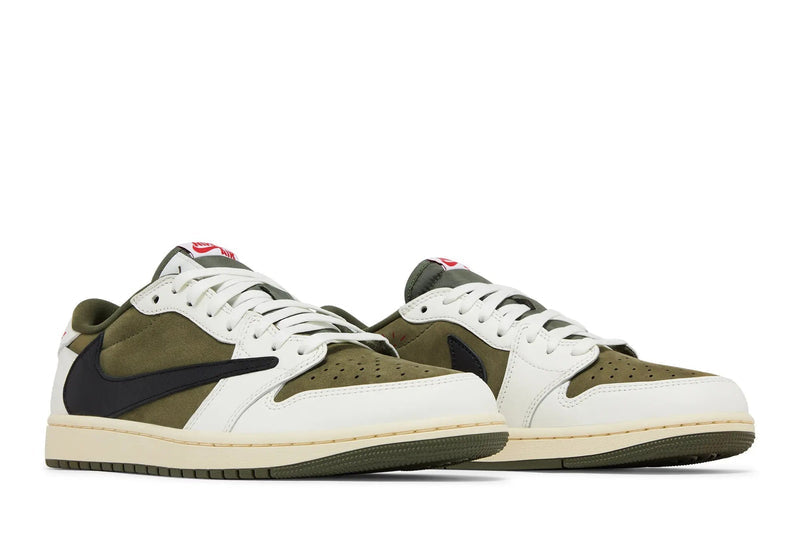 Travis Scott x Air Jordan 1 Low OG SP 'Reverse Olive/Medium Olive'
