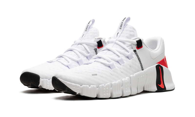 Nike Free Metcon 5 'White/Bright Crimson'