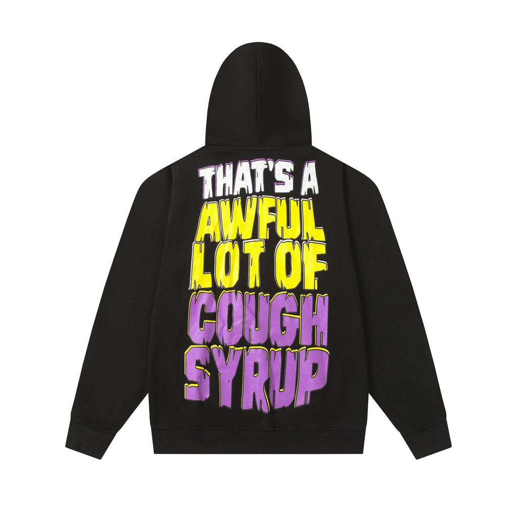THAT'S A AWFUL LOT OF COUGH SYRUP Star Graphic Hoodie