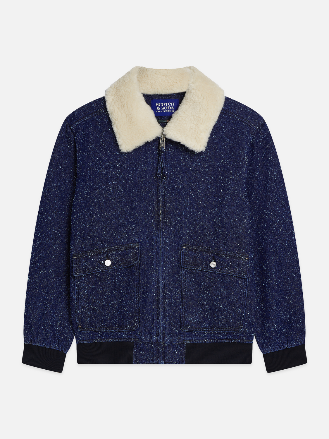 Scotch & Soda Denim Flight Jacket